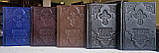 Книга Молитвослов і псалтир у шкіряному переплетенні російською мовою, кр.шрифт, розмір 15*20, декоративні куточки, фото 8