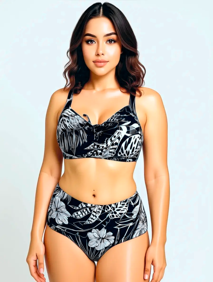 ОПТКупальник для полных Fuba Даша 0619 -13 (идет на наши 52 54 56 58 60 УКР р-ры)