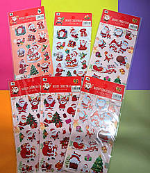 Набір дитячих найлеек Новорічні 9,5*21,2 см №0414