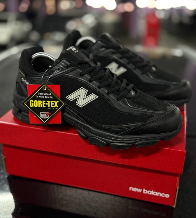 Термо кросівки чоловічі New Balance 509 Waterproof Gor-tex Cordura Black Нью Баланс чорні на гортексі осень євро зима, фото 1
