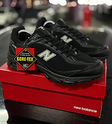 Термо кросівки чоловічі New Balance 509 Waterproof Gor-tex Cordura Black Нью Баланс чорні на гортексі осень євро зима