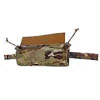 Тактический медицинский подсумок-аптечка Roll мультикам, раскладного типа, выполнен из прочной Cordura, вместительный, для ЗСУ
