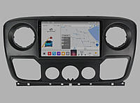 Штатна магнітола Carwales Renault Master3 2010-2019 4/64Gb 8 ядер 10.1" QLED 4G (LTE) Carplay GPS WiFi BT USB DSP