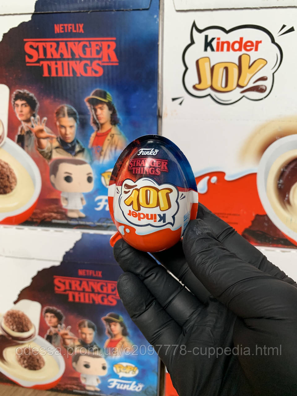 Kinder Joy Stranger Things – обмежена серія для справжніх фанатів! 🍫  Відчуй атмосферу улюбленого серіалу разом Дивні дива 20 грм, фото 1