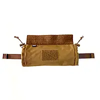 Тактический медицинский подсумок-аптечка Roll койот, раскладного типа, выполнен из прочной Cordura, вместительный и функциональн