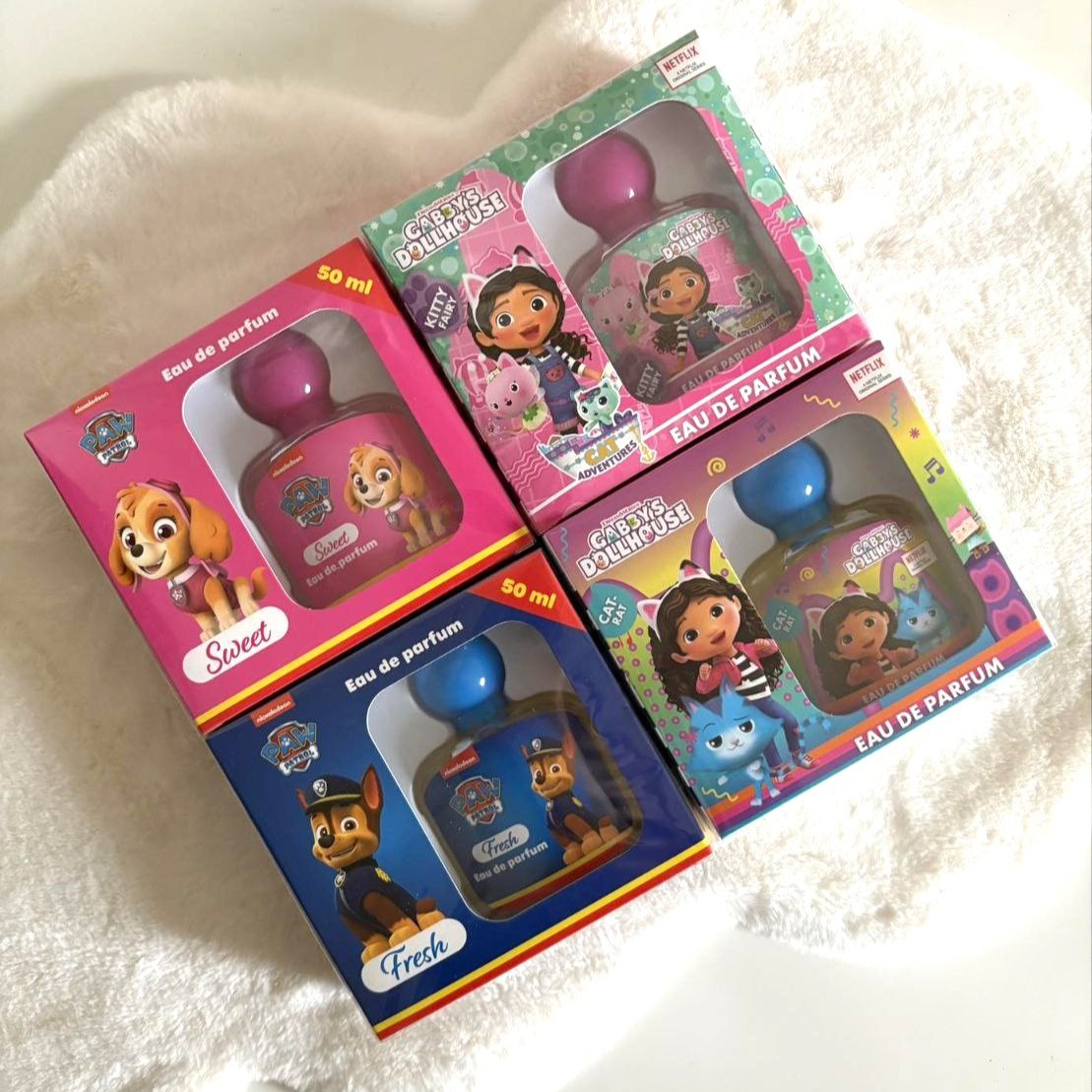 Дитячі парфуми Paw Patrol та Gabby's Dollhouse 50 мл в асортименті, фото 1