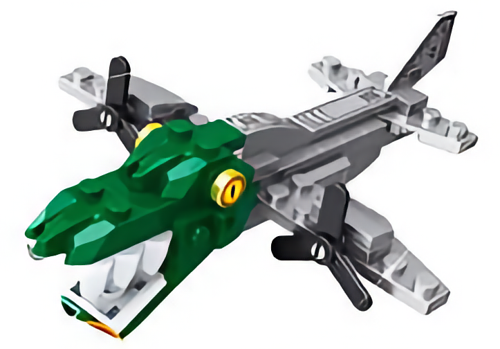 Конструктор «Італійські меми» Крокодил Bombardino