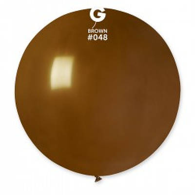 Gemar 31"/48 Пастель Коричнева латексна куля