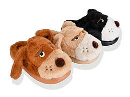 Нові яскраві цуценячі капці, кімнатні тапочки, чоловічі 3D-собаки