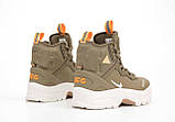 Чоловічі кросівки Найк Nike ACG Air Zoom Gaiandome Gore-Tex Khaki White DD2858-202, фото 5
