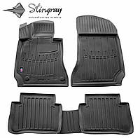 Коврики в салон 3D MERCEDES BENZ W212 E 2009-2016 5шт TPE с бортами STINGRAY