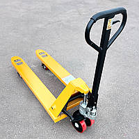 Гідравлічний ручний візок JT-2.5T з поліуретановими (PU) колесами та шириною вил 550 мм