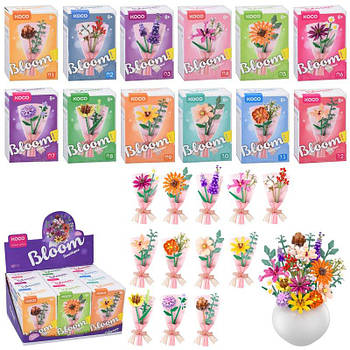 Конструктор квіти, букет, від 128 деталей 01025-36 G-Rich