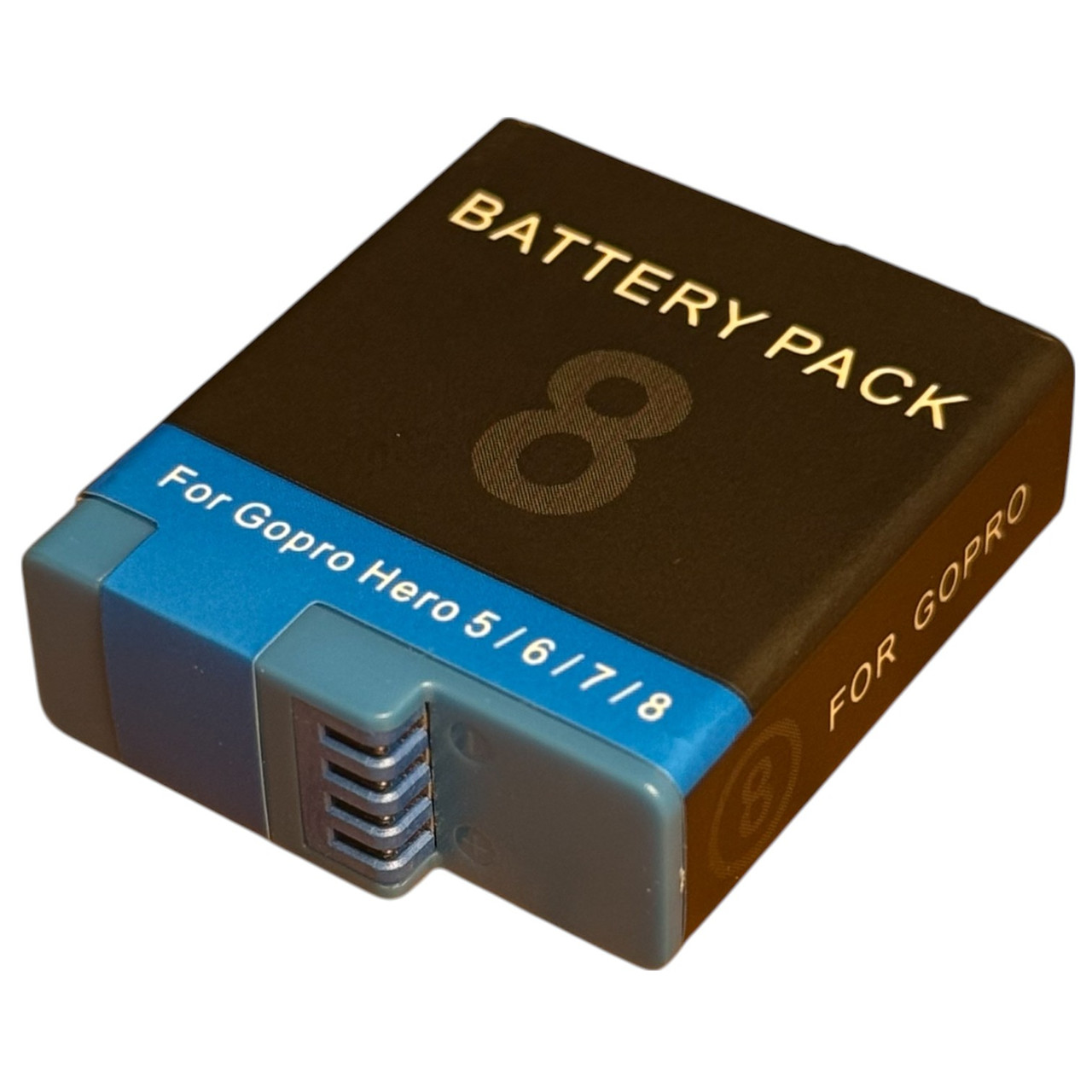 Акумулятор Digital для екшн-камер GoPro Hero 8 / 7 / 6 / 5 (AJBAT-001 / AHDBT-501 / AHDBT-801), фото 1
