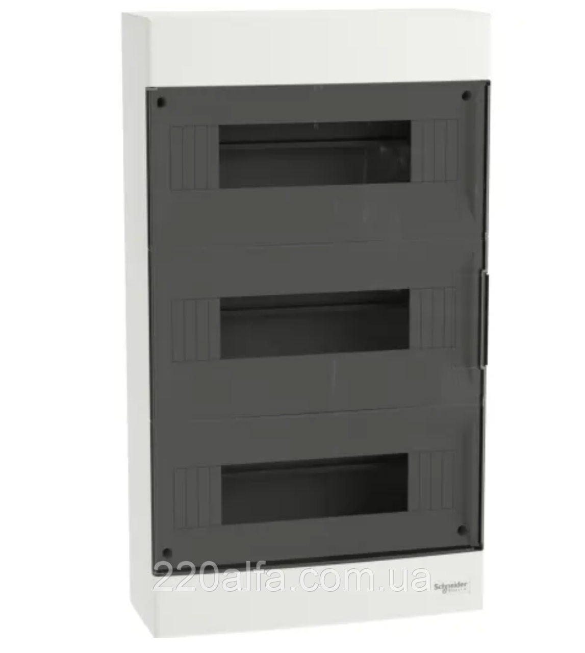 Накладний щит на 36 модулів з прозорими дверцятами Schneider Easy9 EU, фото 1