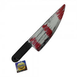 Іграшковий реквізит «Кривавий ніж» для Хелловіну – ефектна деталь костюма