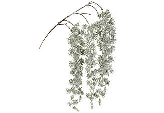 Гілка хвої в інеї 49см