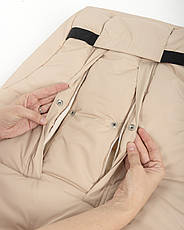 Комплект зимовий чохол-трансформер Trend і муфта на флісі в коляску на санки конверт-трансформер у коляску, фото 5