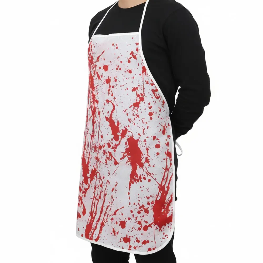 Кривавий фартух м’ясника – реалістичний реквізит для костюма на Хелловін, фото 1