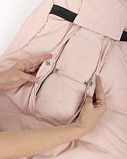 Комплект зимовий чохол-трансформер Trend і муфта на флісі в коляску на санки конверт-трансформер у коляску, фото 5