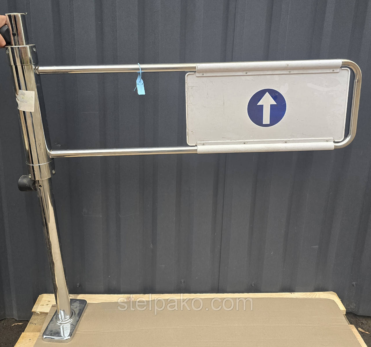 Вхідний турнікет механічний «Брамка», 100 см., лівий, Б/у, фото 1