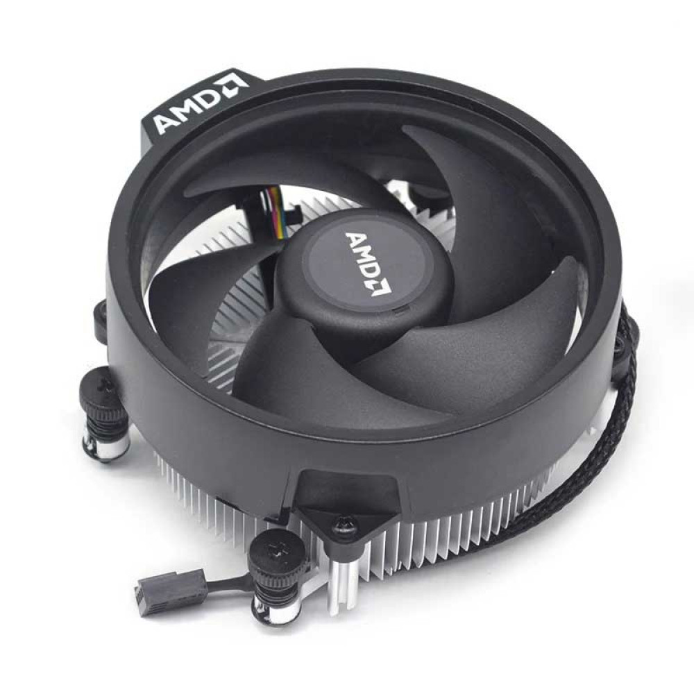 Кулер процесорний AMD Ryzen 3/5 для сокетів AM4 та AM5 — система охолодження CPU 4-pin 65W, фото 1