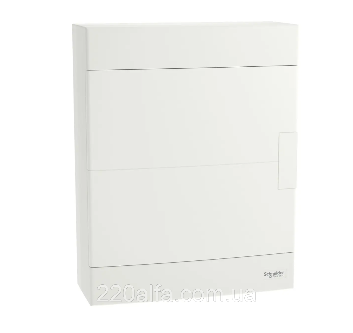 Накладний щит на 24 модуля з білими дверцятами Schneider Easy9 EU, фото 1