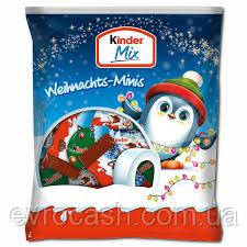 Набір цукерок Kinder Mix Beutel Weihnachts-Minis 153 гр код 2533, фото 1
