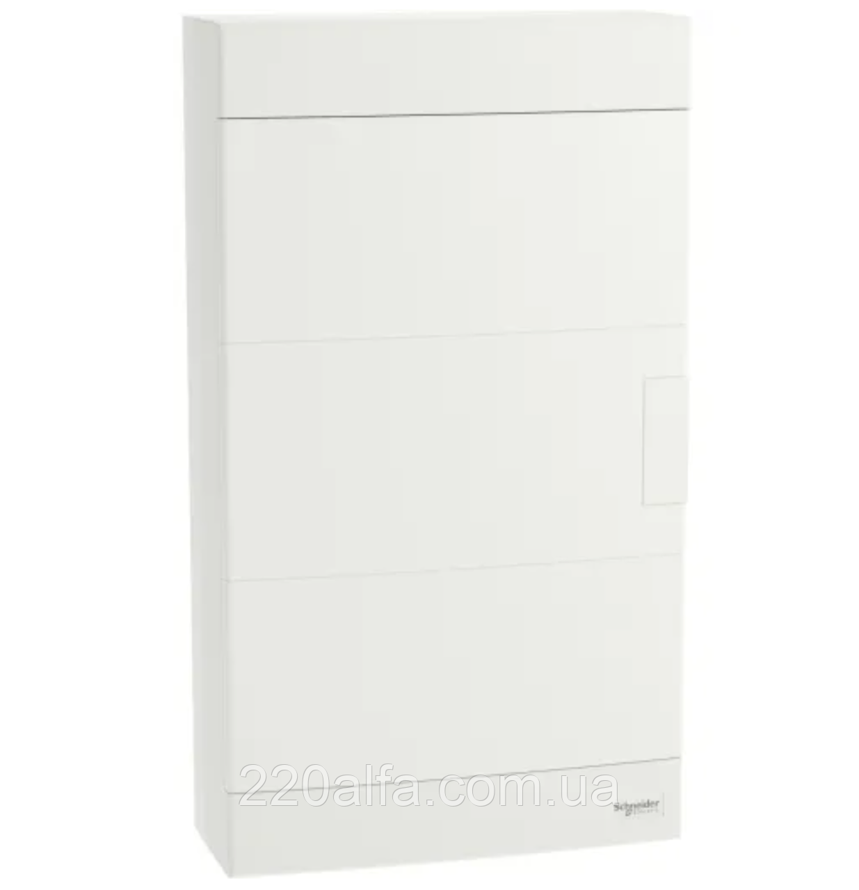 Накладний щит на 36 модулів з білими дверцятами Schneider Easy9 EU, фото 1