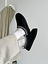 Капці уггі чоловічі чорні зимові Ugg Tasman Black (13787), фото 6