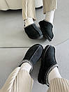 Капці уггі чоловічі чорні зимові Ugg Tasman Black (13787), фото 10