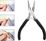 Набір для виготовлення біжутерії (золотий) – 12 видів аксесуарів, інструменти, фото 3