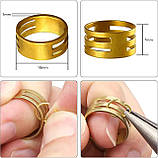 Набір для виготовлення біжутерії (золотий) – 12 видів аксесуарів, інструменти, фото 6