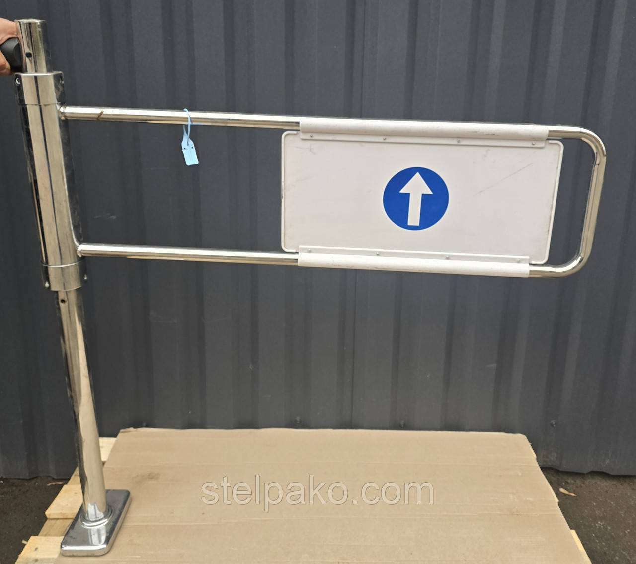 Вхідний турнікет механічний «Брамка», 100 см., лівий, Б/у, фото 1