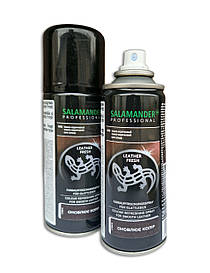 Аерозоль фарба Темно коричнева для гладкої шкіри Leather Fresh Salamander 200мл