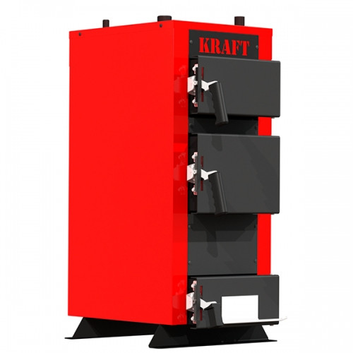 Котел на дрова Kraft серія E new, 12 з автоматичним керуванням, фото 1