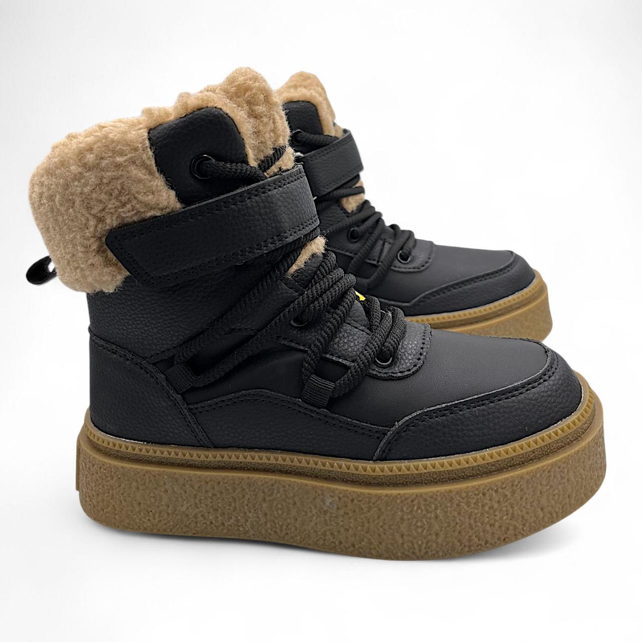 Дитячі зимові черевики для дівчинки Clibee 32-37р, фото 1