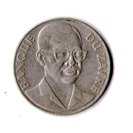 Заїр 10 макут 1973 рік Мідно-нікелевий сплав, 8.95g, ø 28mm №2066, фото 1