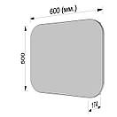 Дзеркало з тумбою. Прямокутне 60х50 (см.), фото 5