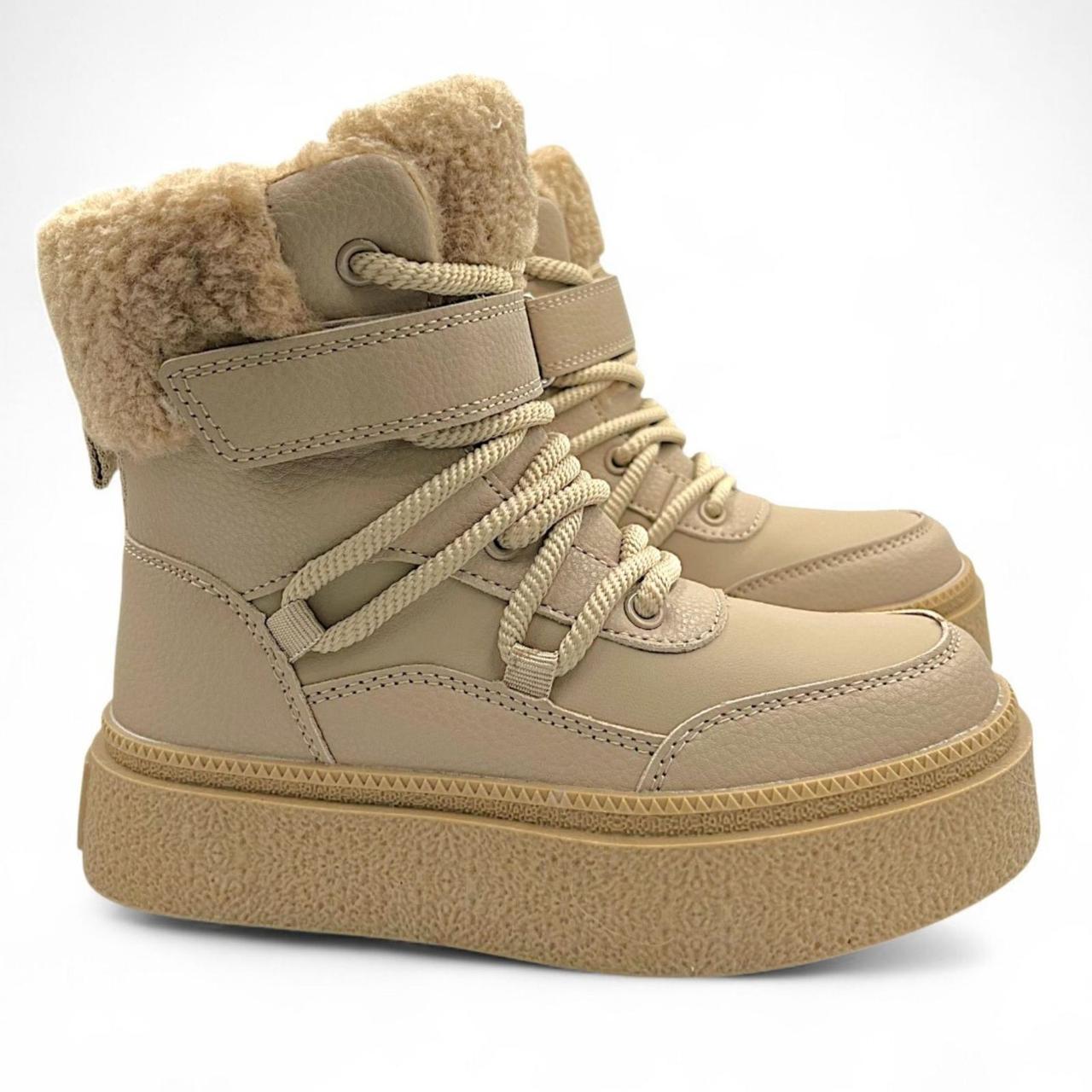 Дитячі зимові черевики для дівчинки Clibee 32-37р, фото 1