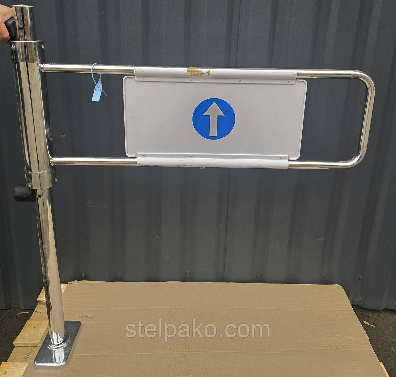 Вхідний турнікет механічний «Брамка», 100 см., лівий, Б/у, фото 1