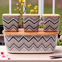 Хлібниця + набір ємностей Kamille KM-1131