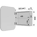 Дзеркало з тумбою. Прямокутне 65х50 (см.), фото 8