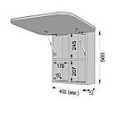Дзеркало з тумбою. Прямокутне 65х50 (см.), фото 6