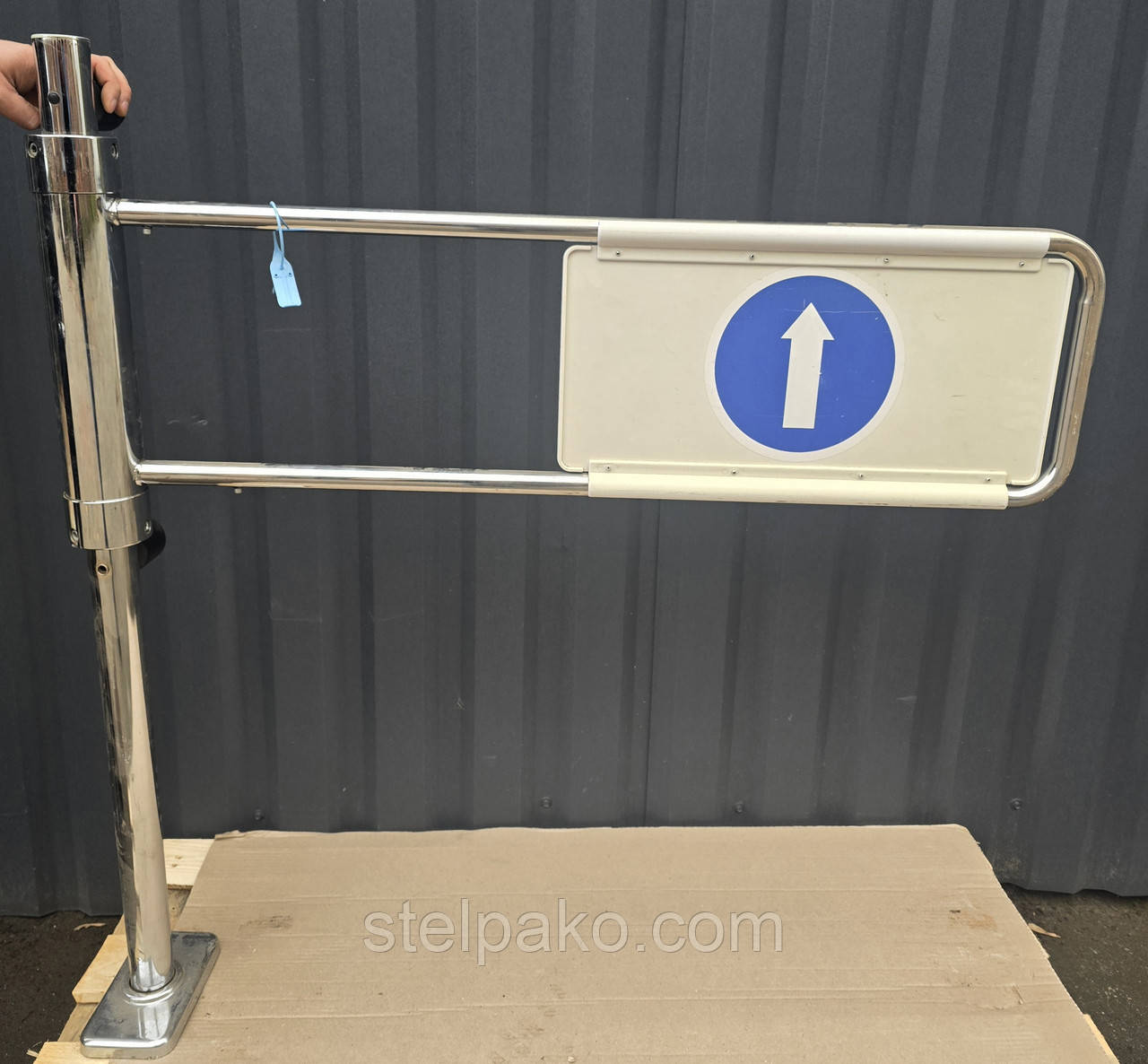 Вхідний турнікет механічний «Брамка», 100 см., лівий, Б/у, фото 1