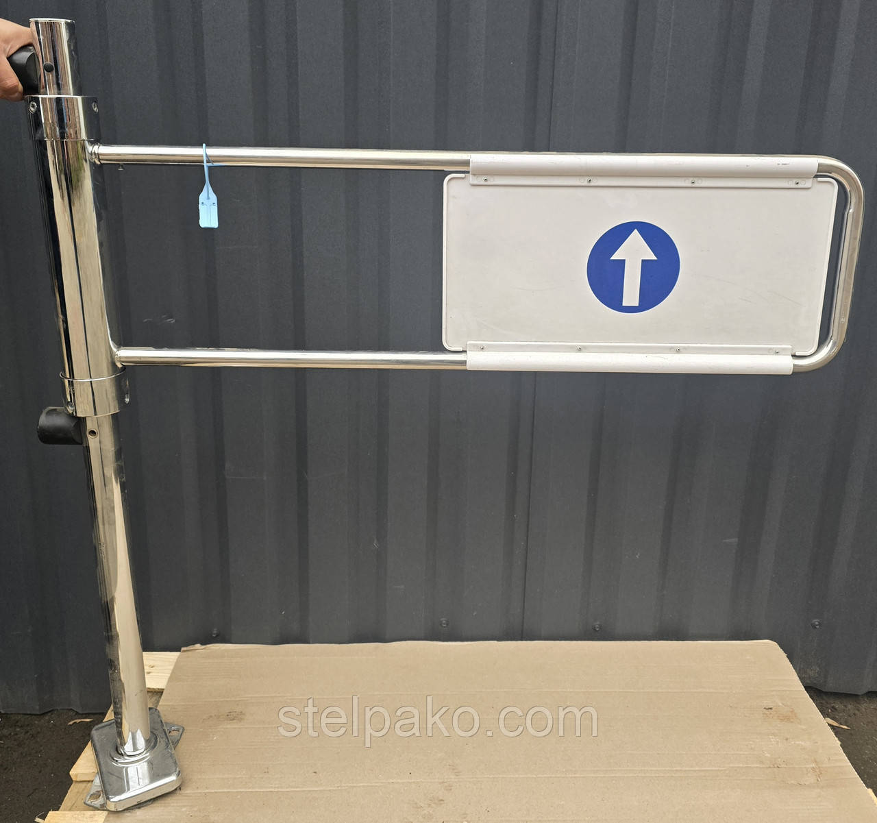Вхідний турнікет механічний «Брамка», 100 см., лівий, Б/у, фото 1