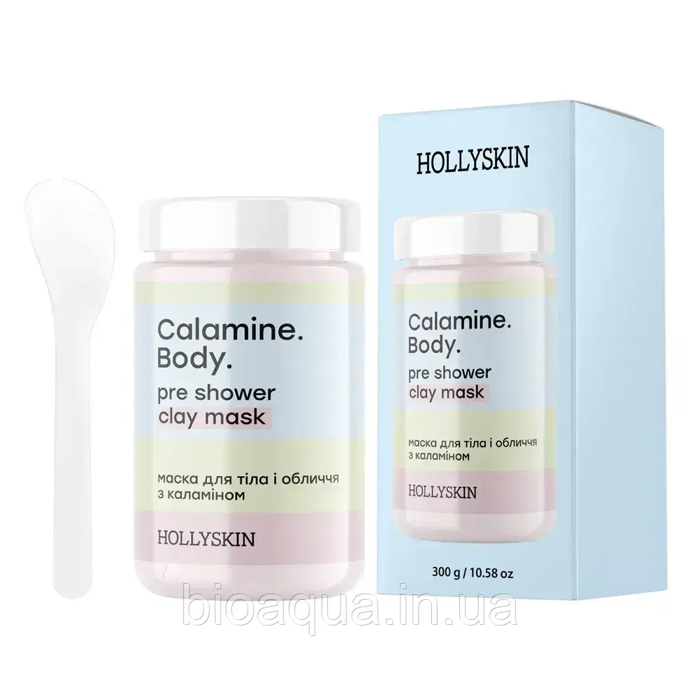 Маска для тіла і обличчя HOLLYSKIN Calamine. Body. з каламіном 300 g, фото 1