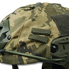 Кавер піксель Kiborg на шолом FAST-1, фото 5