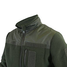 Військова кофта флісова хакі mod. 3, фото 4