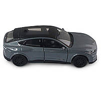 Машина метал Ford Mustang Mach-E GT 2023 Форд 1:43 сірий 5*12*4см (250387W), фото 3